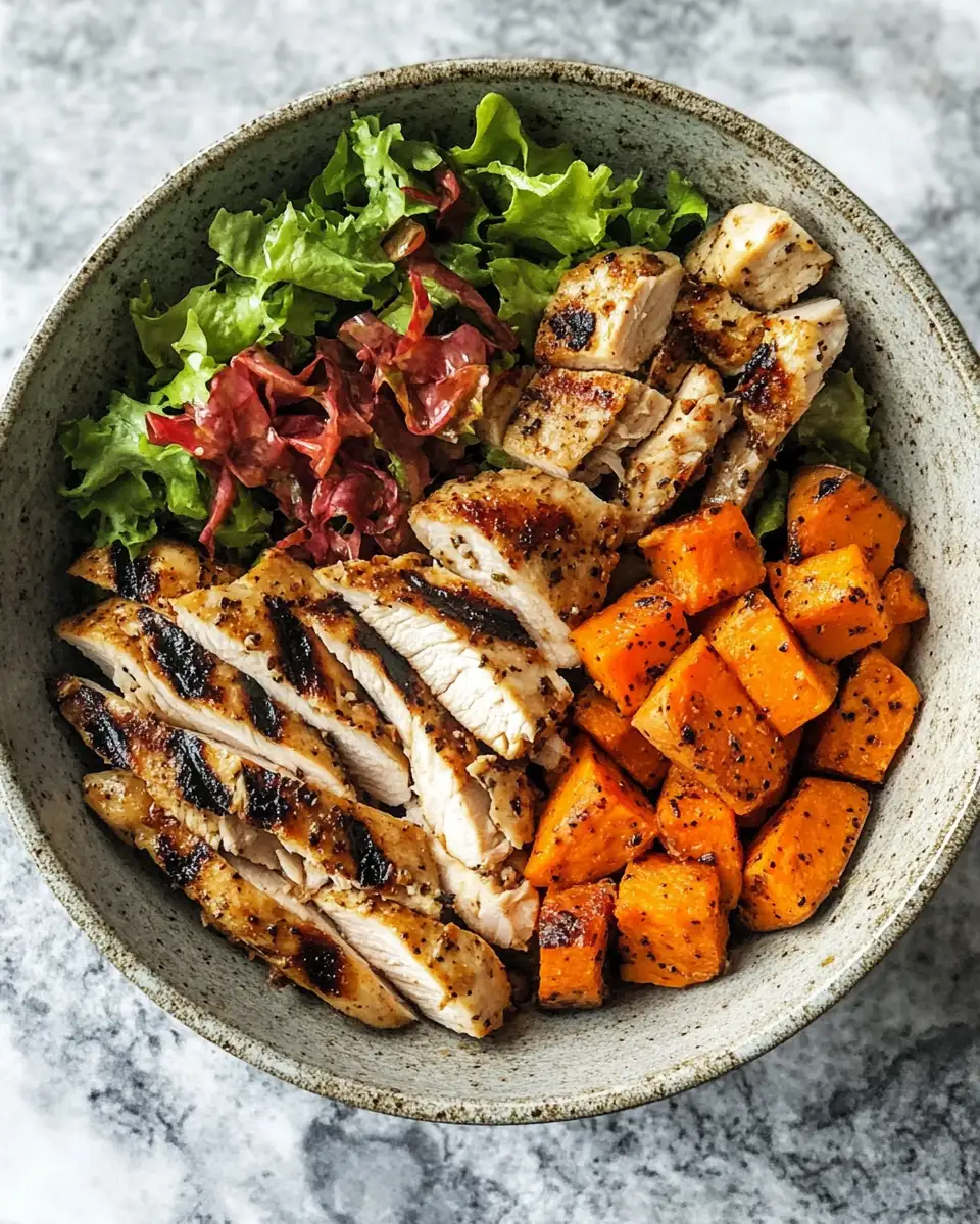 Flavor-Packed Grilled Chicken and Sweet Potato Bowl Recipe to Try Today - Featured Image