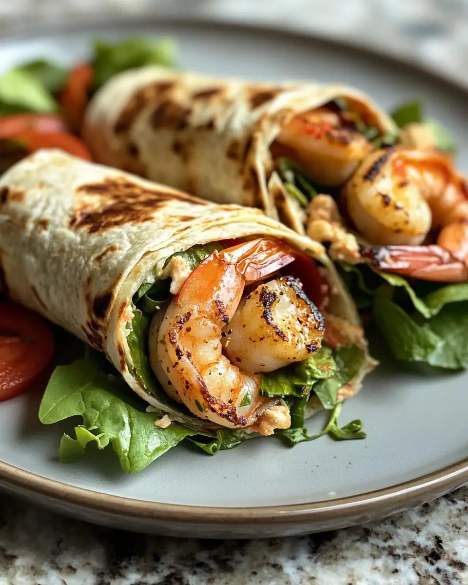 Final dish - Grilled Shrimp Caesar Wraps That Will Elevate Your Lunch Game