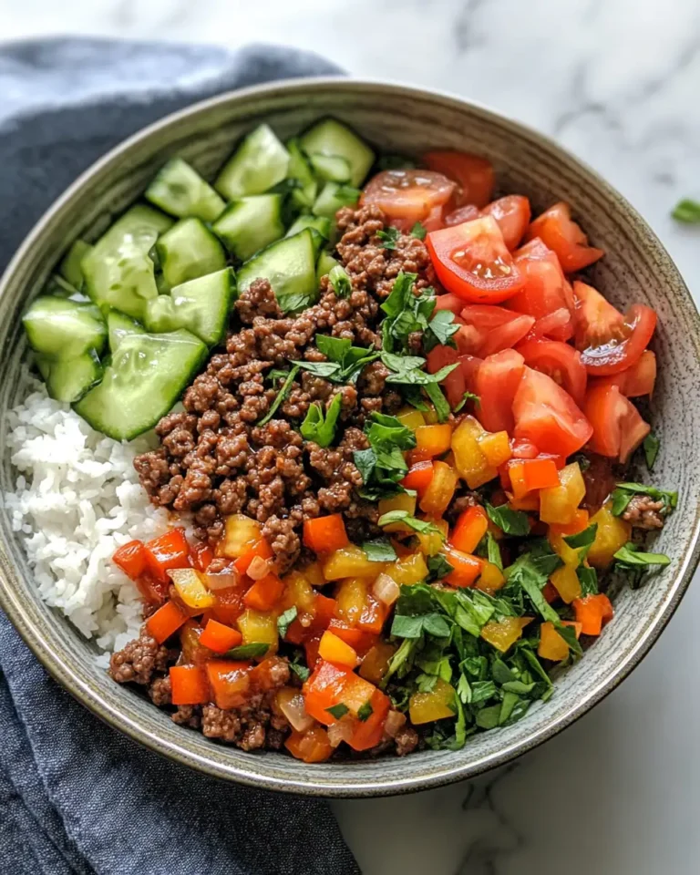 Irresistible Ground Beef Hot Honey Bowl Recipe You Need to Try - Featured Image