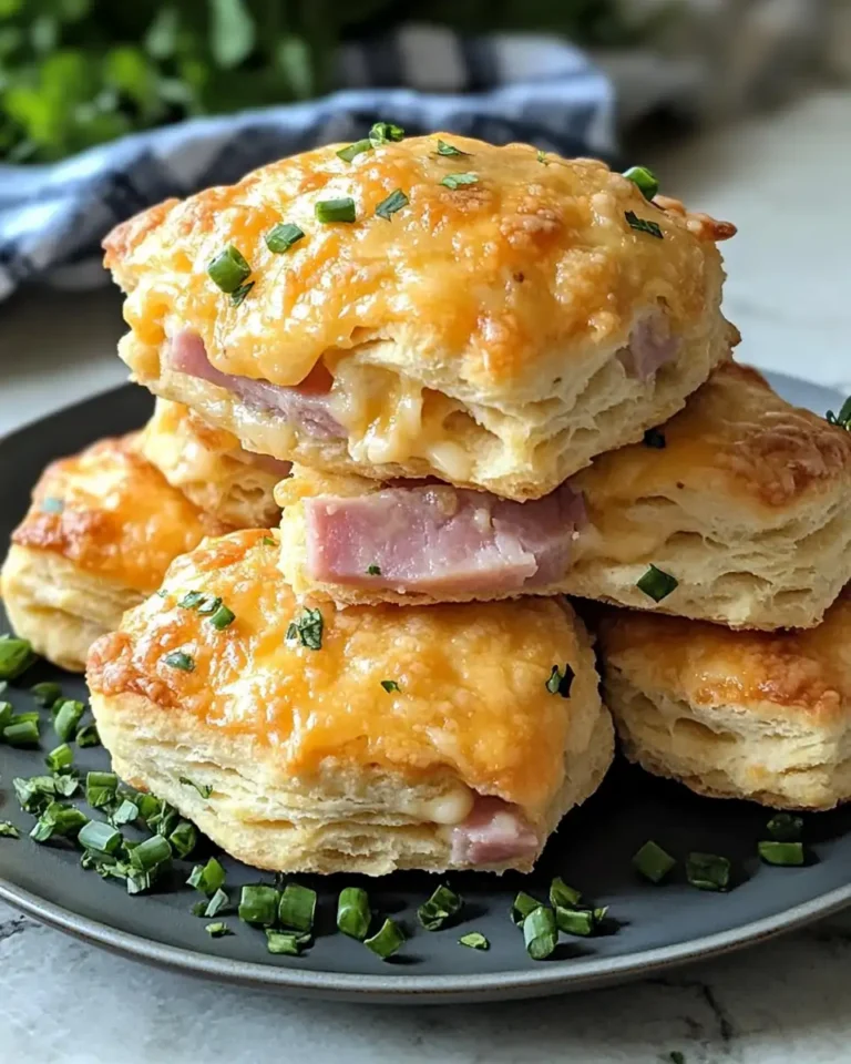 Irresistible Ham and Cheese Butter Swim Biscuits You Need to Try - Featured Image