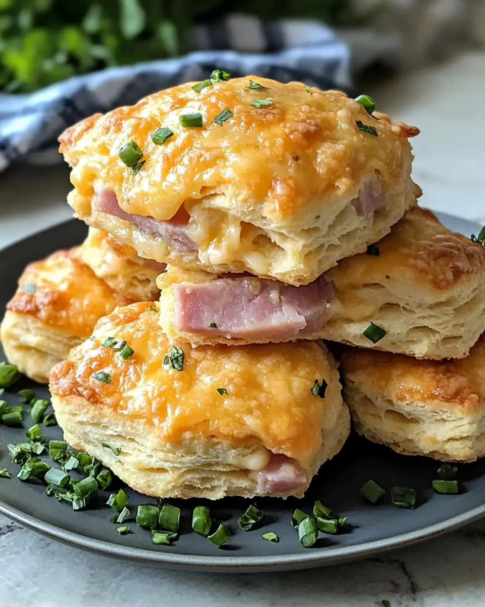 Irresistible Ham and Cheese Butter Swim Biscuits You Need to Try - Featured Image