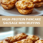 Power Up Your Morning with High-Protein Pancake Sausage Mini Muffins