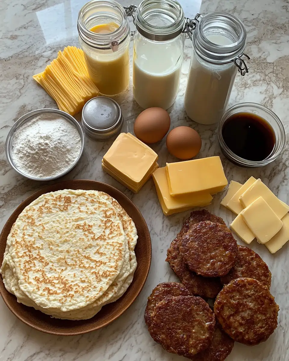 Ingredients for How to Make the Ultimate Homemade McGriddle Recipe That Beats the Drive-Thru