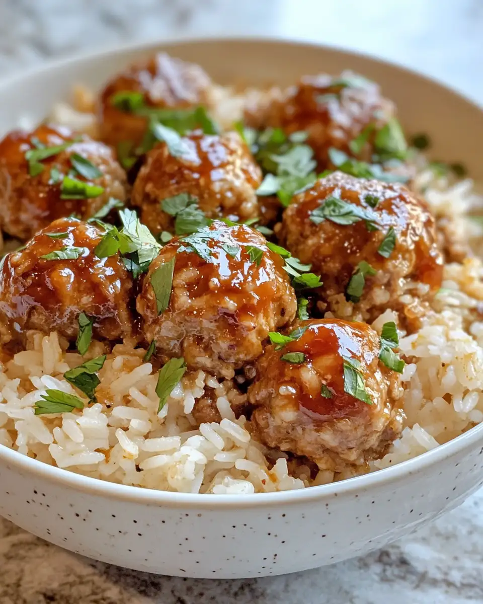 Irresistible Honey Garlic Meatball Rice Bake Recipe You’ll Crave - Featured Image