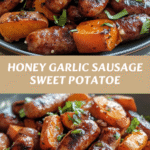 Sweet and Savory Delight Honey Garlic Sausage Sweet Potatoes Recipe