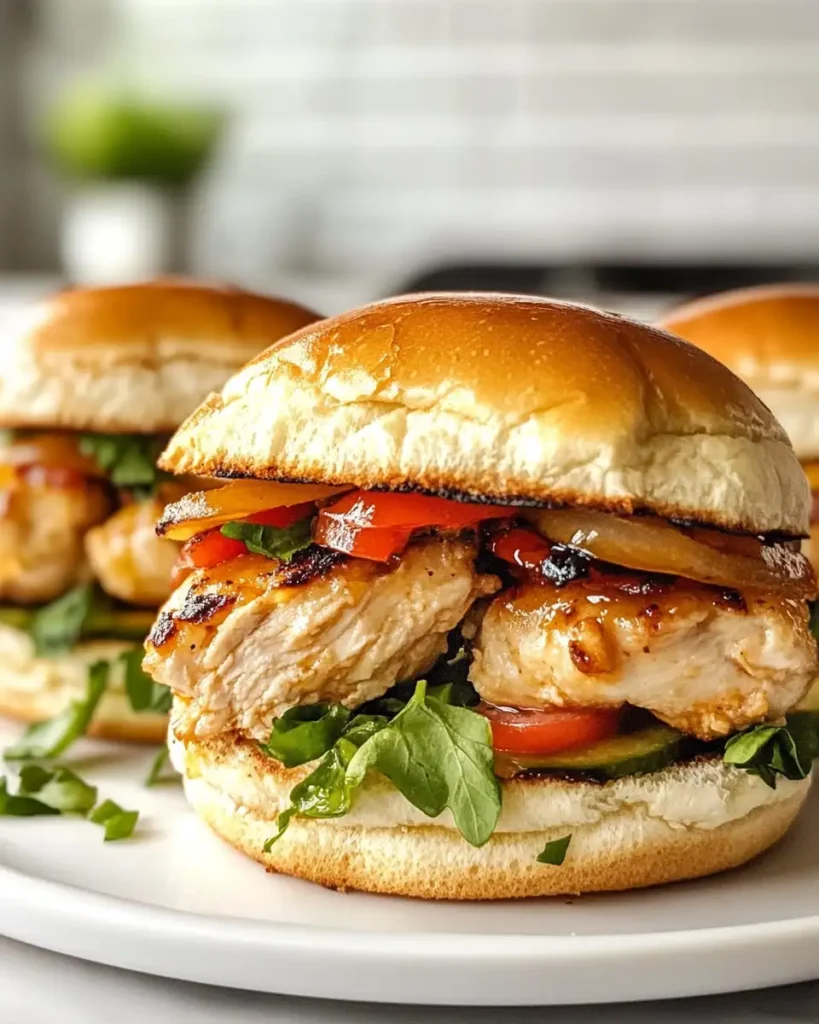 Irresistible Honey Mustard BLT Chicken Sliders You'll Crave - Featured Image
