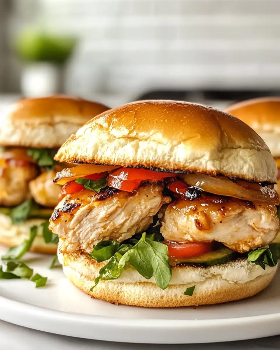 Irresistible Honey Mustard BLT Chicken Sliders You'll Crave - Featured Image