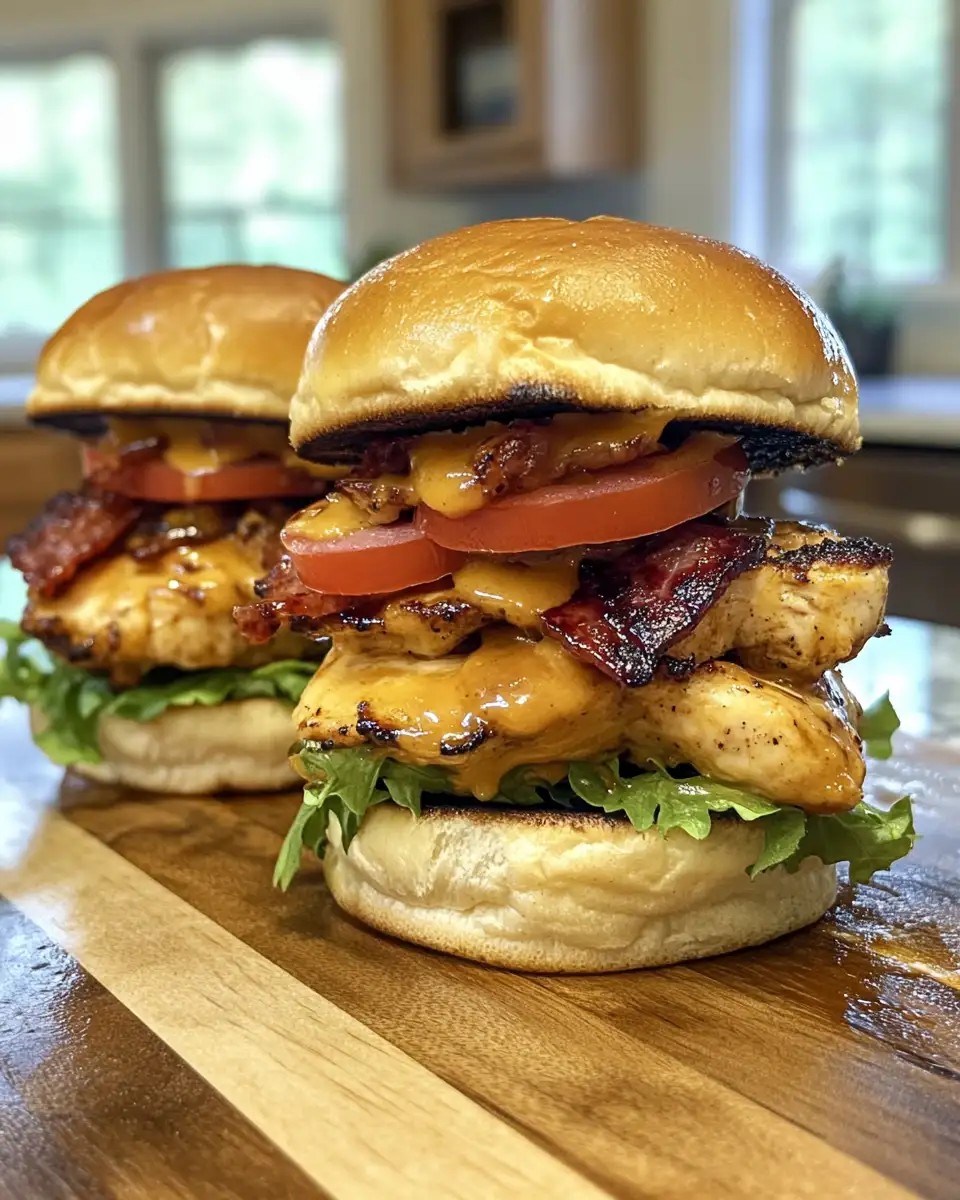 Final dish - Irresistible Honey Mustard BLT Chicken Sliders You'll Crave