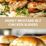Irresistible Honey Mustard BLT Chicken Sliders You'll Crave
