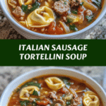 Hearty Italian Sausage Tortellini Soup That Warms the Soul
