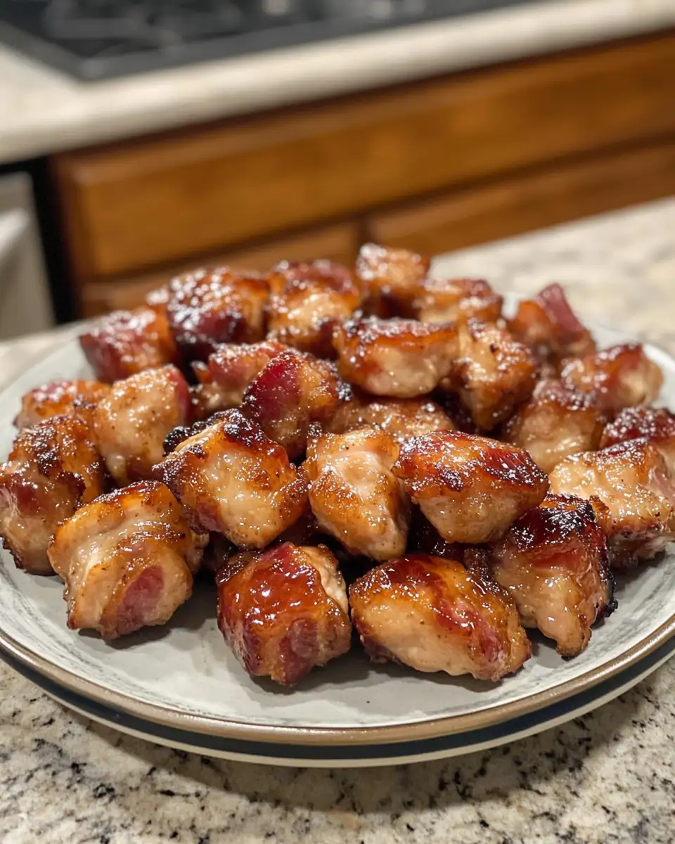 Irresistible Maple Glazed Bacon Chicken Bites You Need to Try - Featured Image