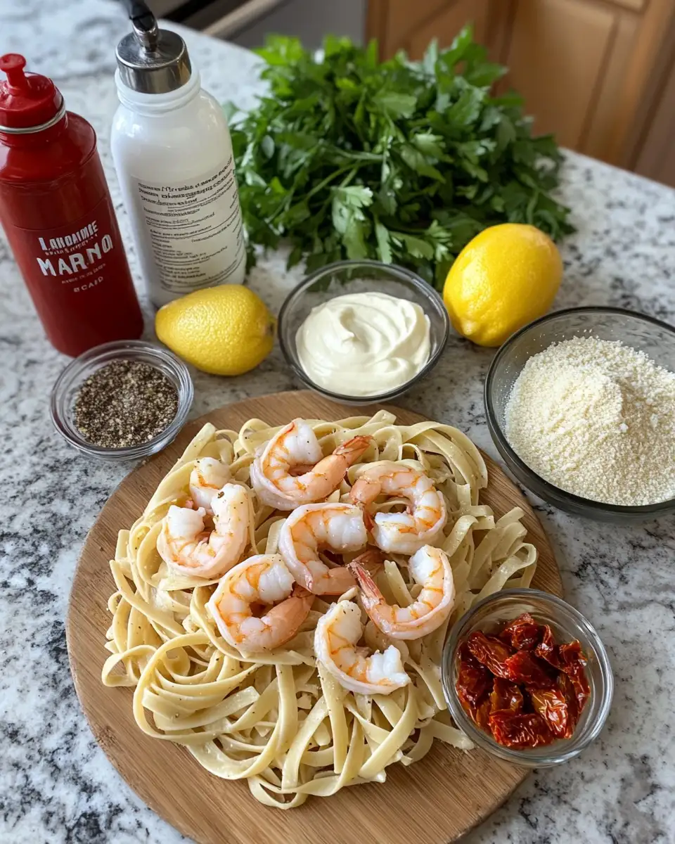 Ingredients for Irresistible Marry Me Shrimp Pasta Recipe That Will Steal Your Heart