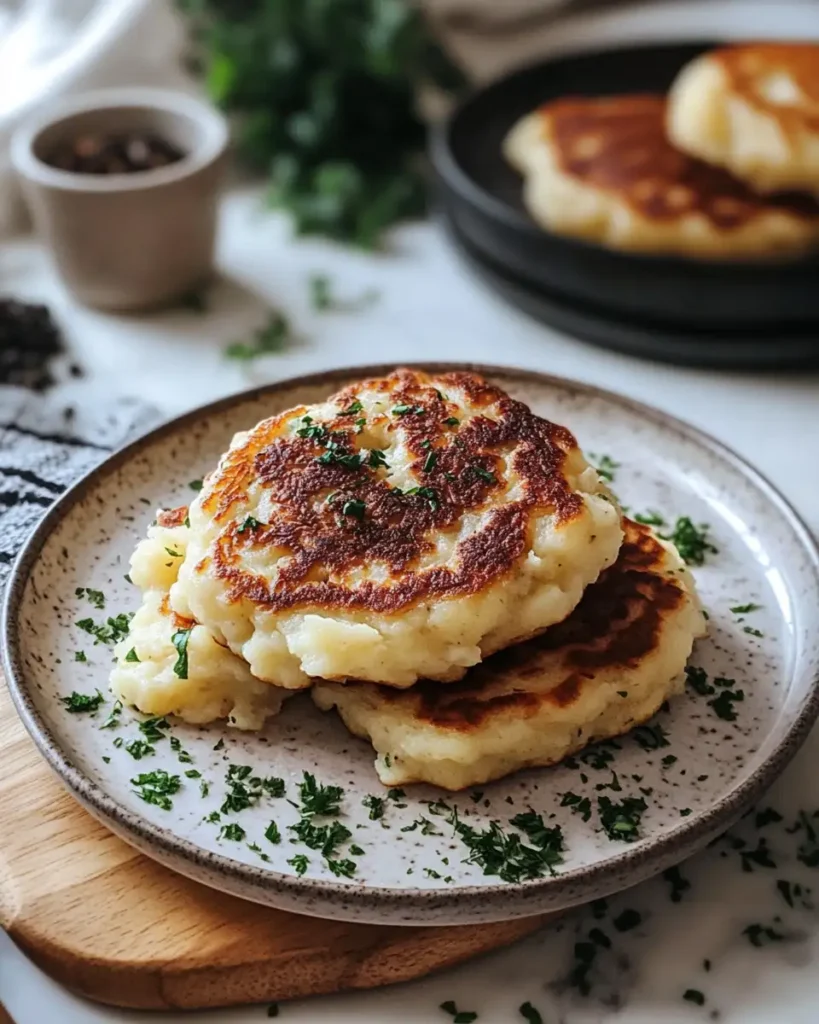 Irresistible Mashed Potato Beef Pancakes You Need to Try Tonight - Featured Image