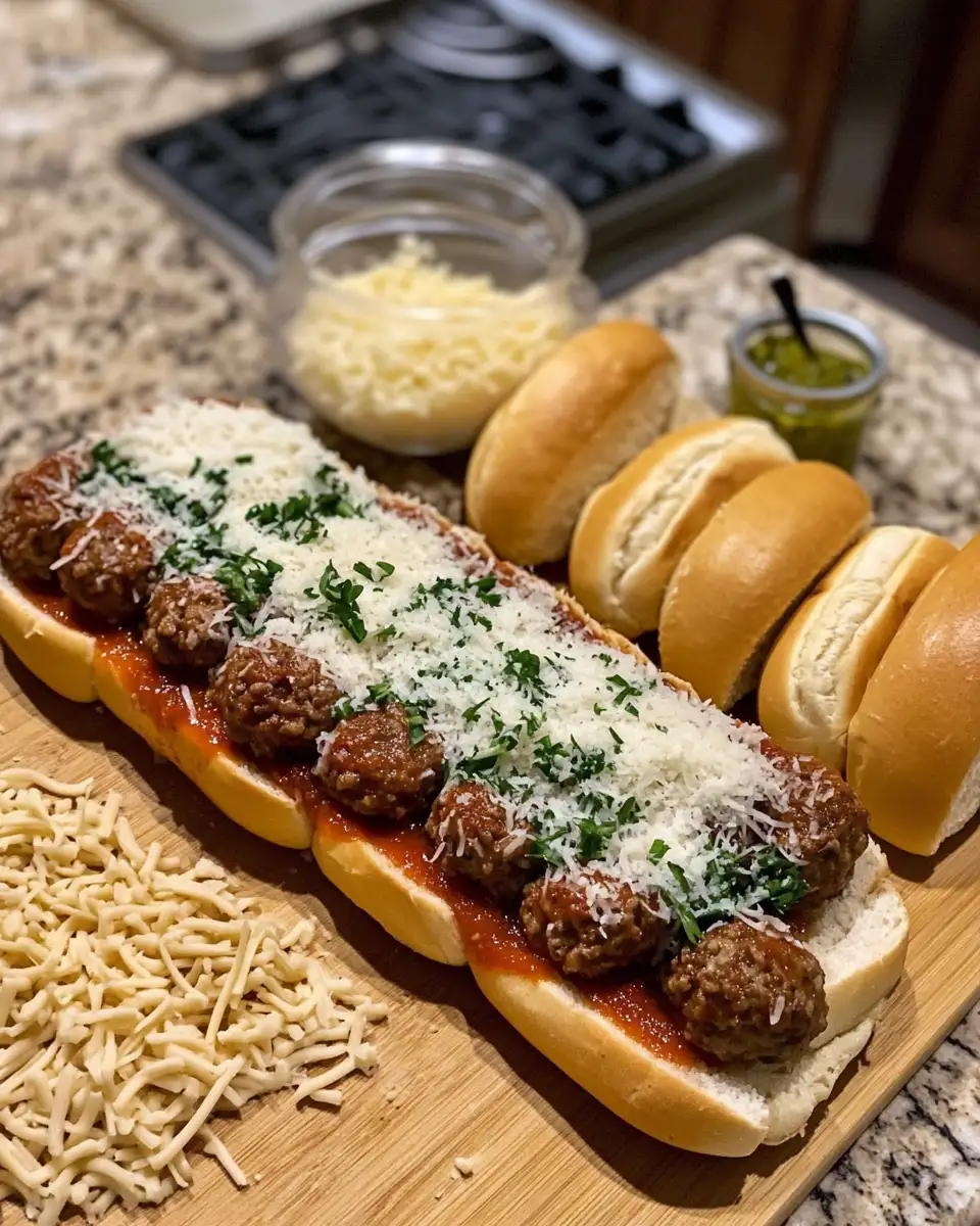Ingredients for The Ultimate Guide to Mouthwatering Meatball Subs You Need to Try