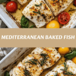 Mediterranean Baked Fish Recipe That Will Transport Your Taste Buds