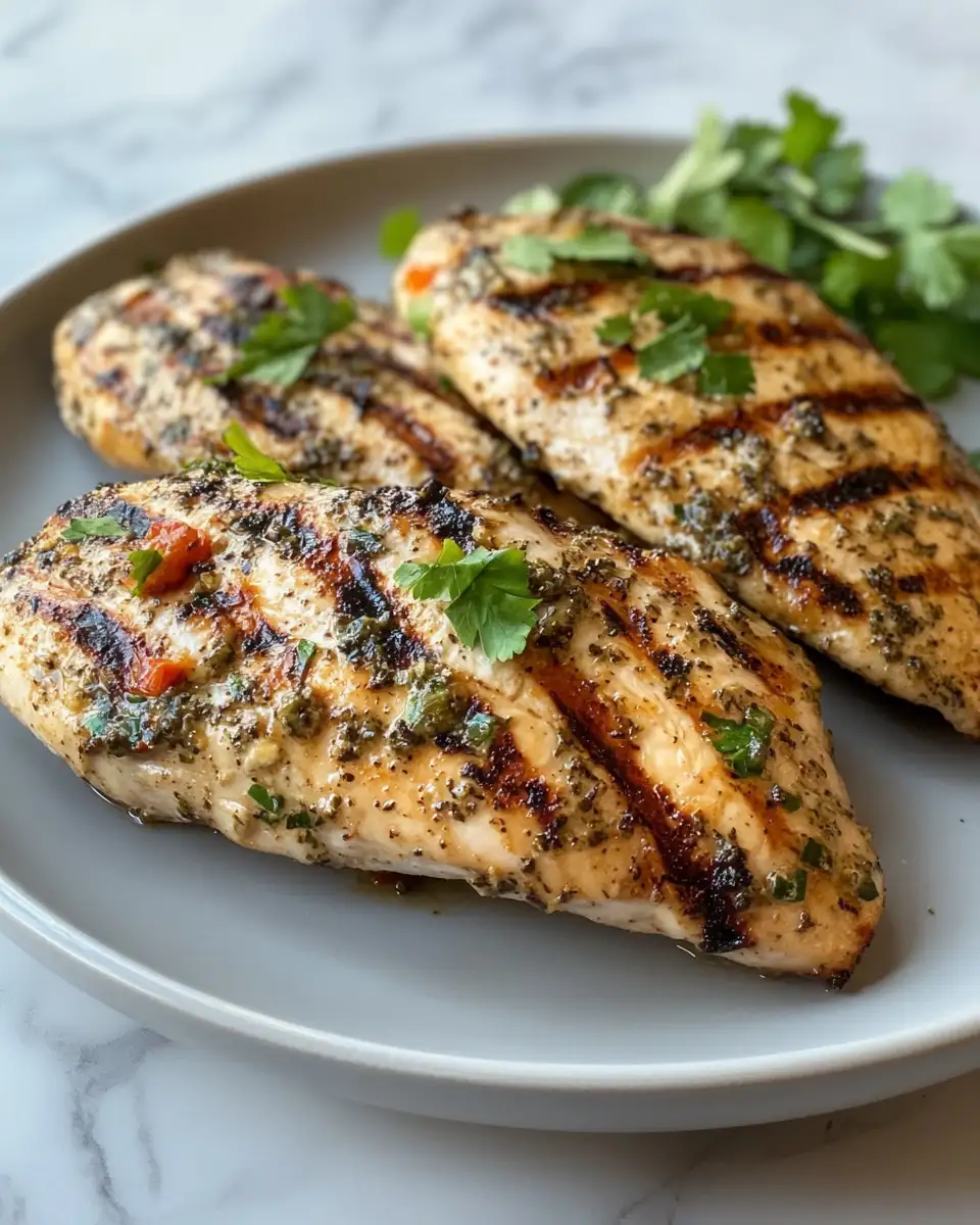 Final dish - Irresistible Mediterranean Herb Crusted Grilled Chicken Recipe You Have to Try