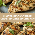 Irresistible Mediterranean Herb Crusted Grilled Chicken Recipe You Have to Try