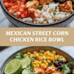 Flavor Explosion Mexican Street Corn Chicken Rice Bowl Recipe