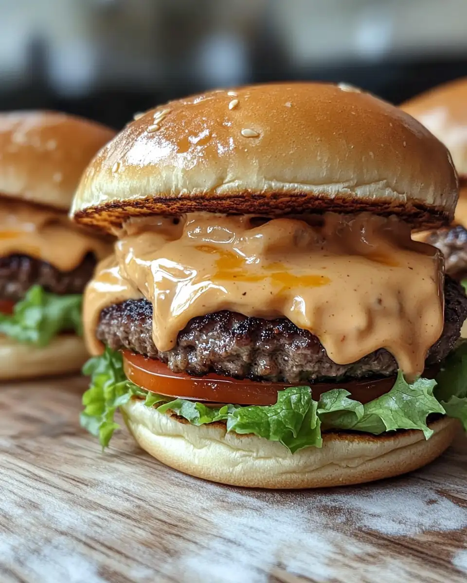 Final dish - Mini Big Mac Cheeseburgers The Ultimate Bite-Sized Burger Delight