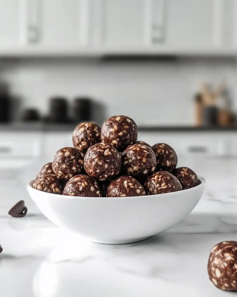 Energize Your Day with Refreshing Mint Chocolate Chip Protein Balls - Featured Image