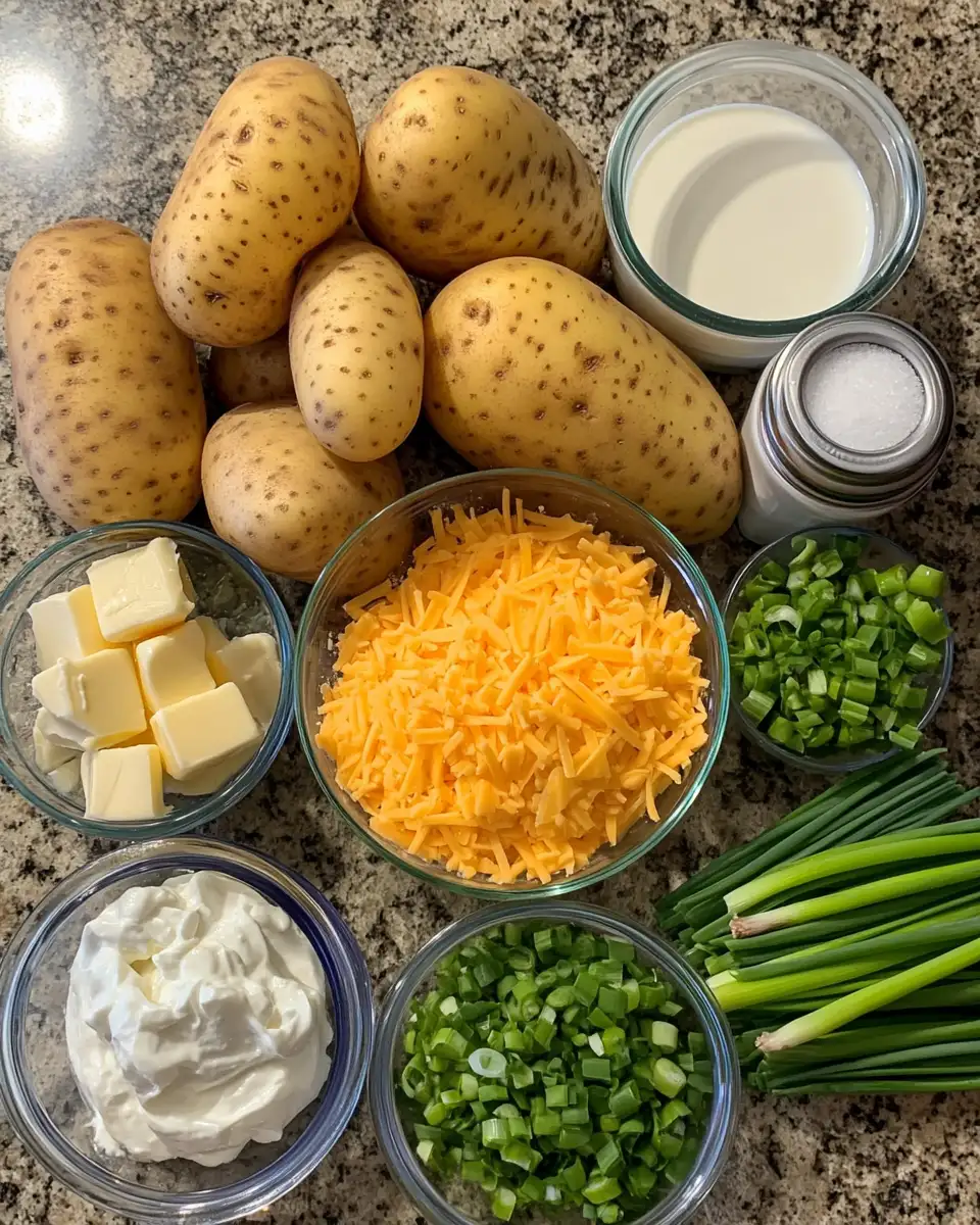 Ingredients for Irresistible Mississippi Mud Potatoes Recipe You Need to Try