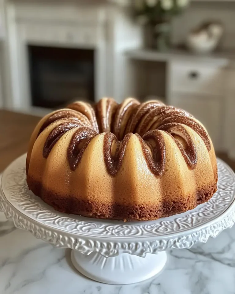 Irresistibly Moist Cinnamon Swirl Bundt Cake Recipe You’ll Love - Featured Image
