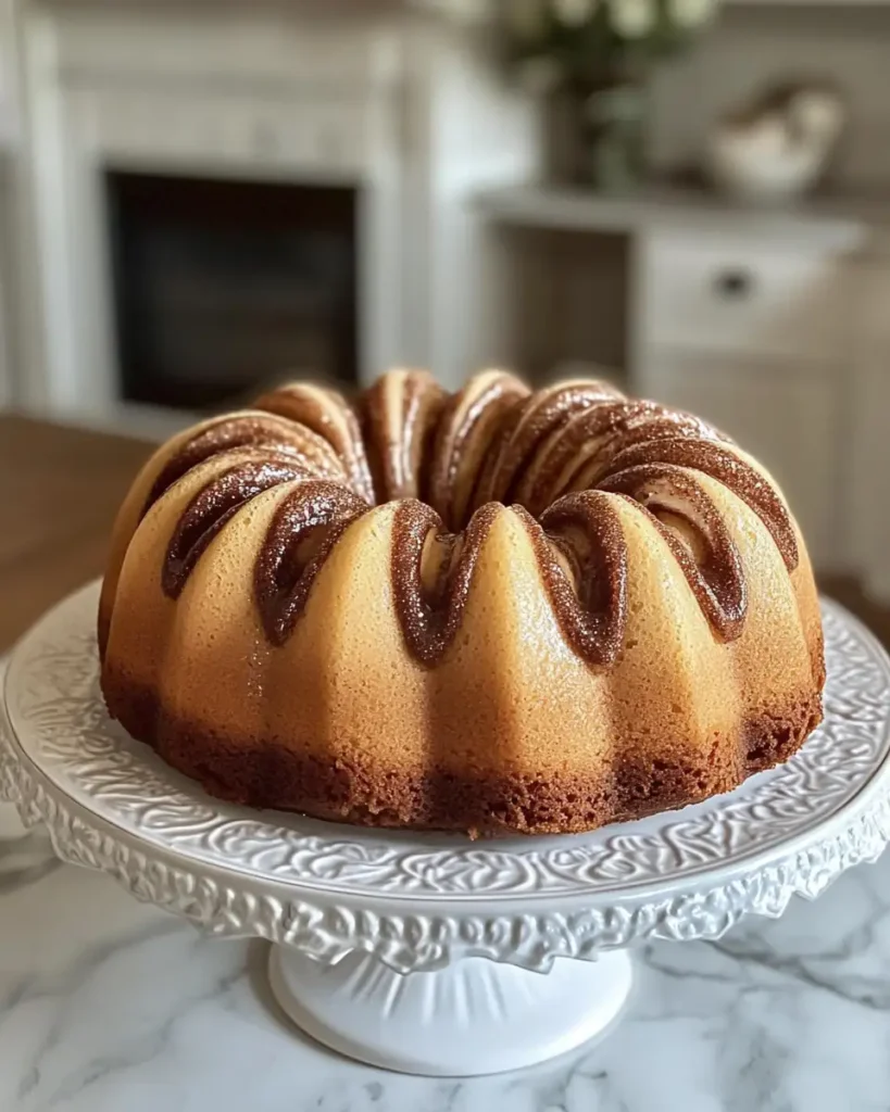 Irresistibly Moist Cinnamon Swirl Bundt Cake Recipe You’ll Love - Featured Image