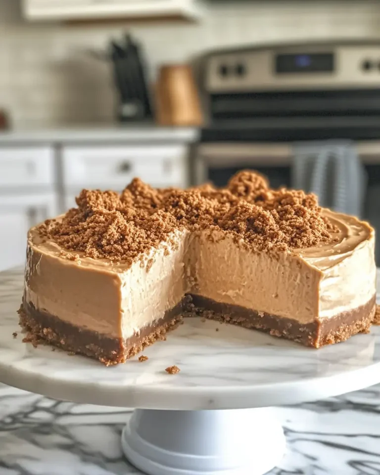 Irresistible No Bake Biscoff Cheesecake Recipe You Have to Try - Featured Image
