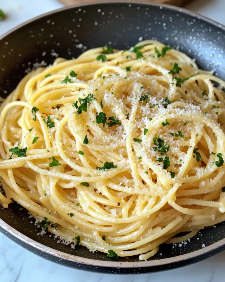 One-Pan Butter Parmesan Pasta Recipe for Easy Delicious Dinners - Featured Image