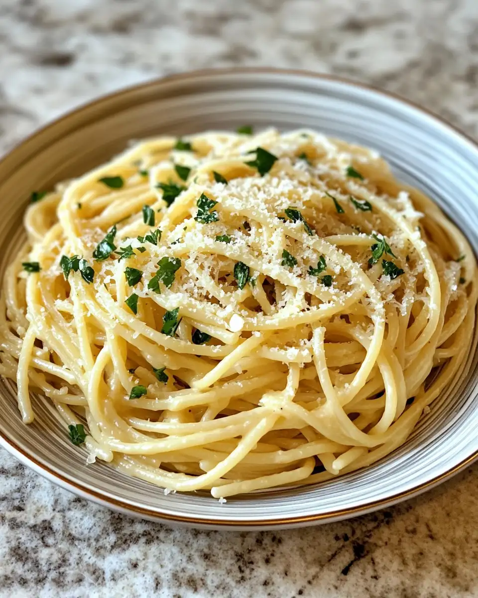 Final dish - One-Pan Butter Parmesan Pasta Recipe for Easy Delicious Dinners