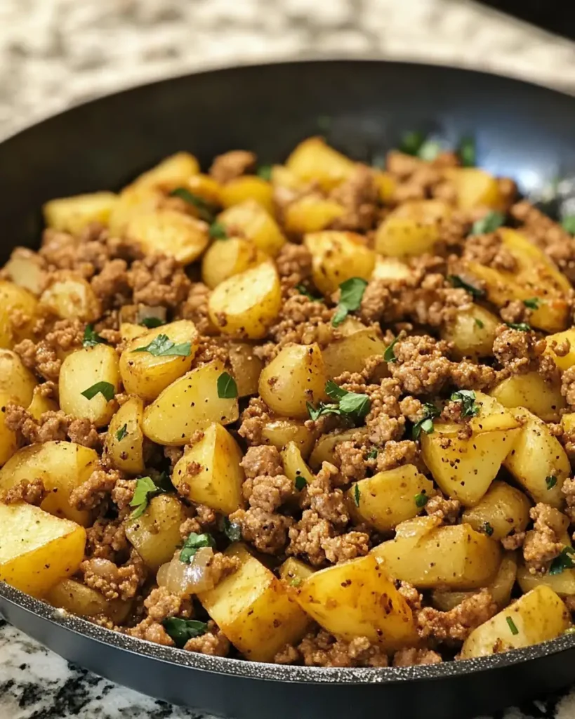 Easy One-Pan Ground Turkey and Potatoes Meal for Busy Weeknights - Featured Image