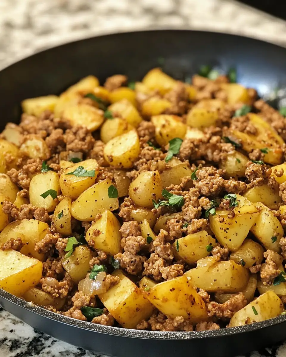 Easy One-Pan Ground Turkey and Potatoes Meal for Busy Weeknights - Featured Image
