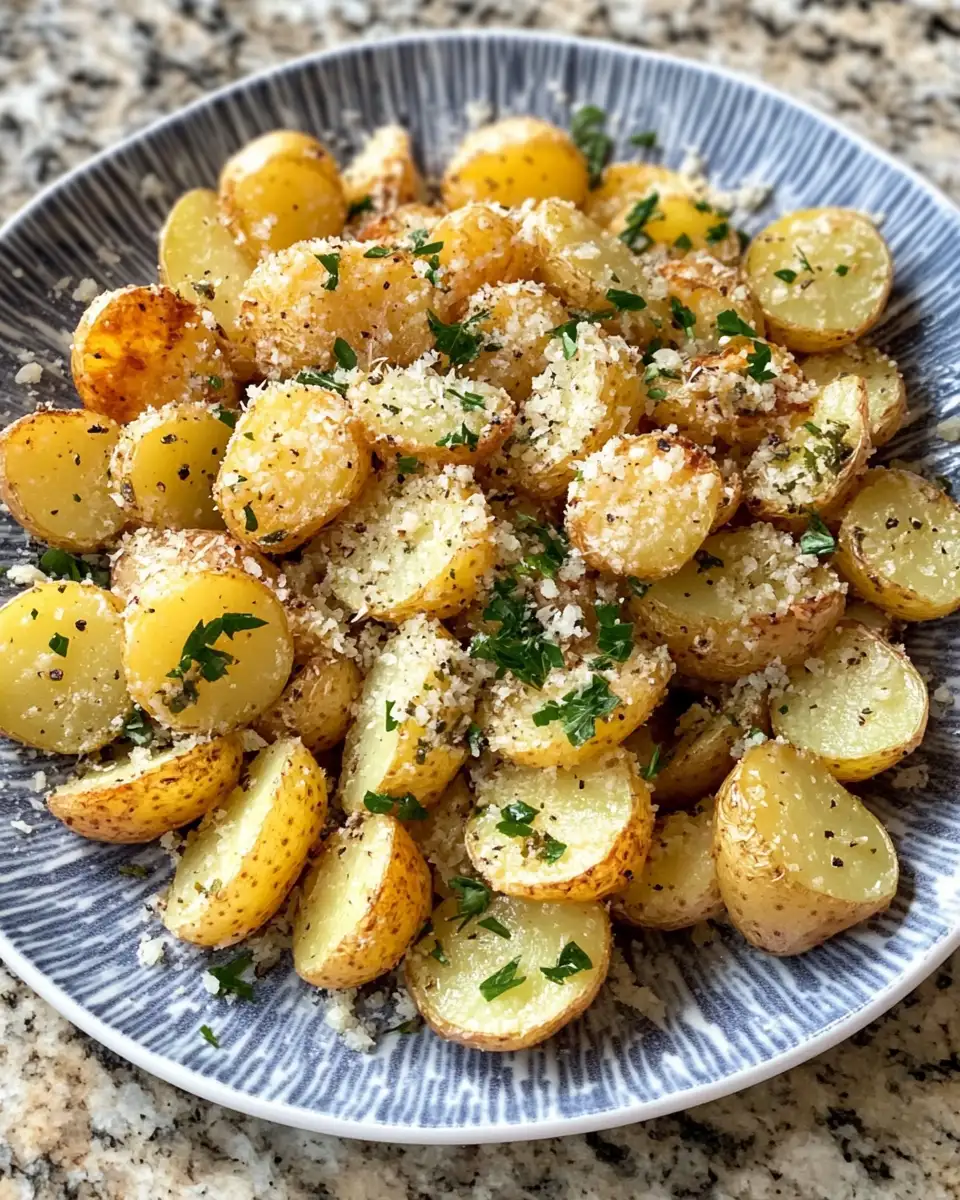 Ingredients for Crispy Parmesan Crusted Potatoes That Will Steal the Show