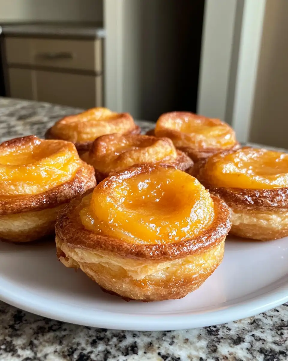 Final dish - Irresistible Peach Pie Cruffins You Need to Try Today