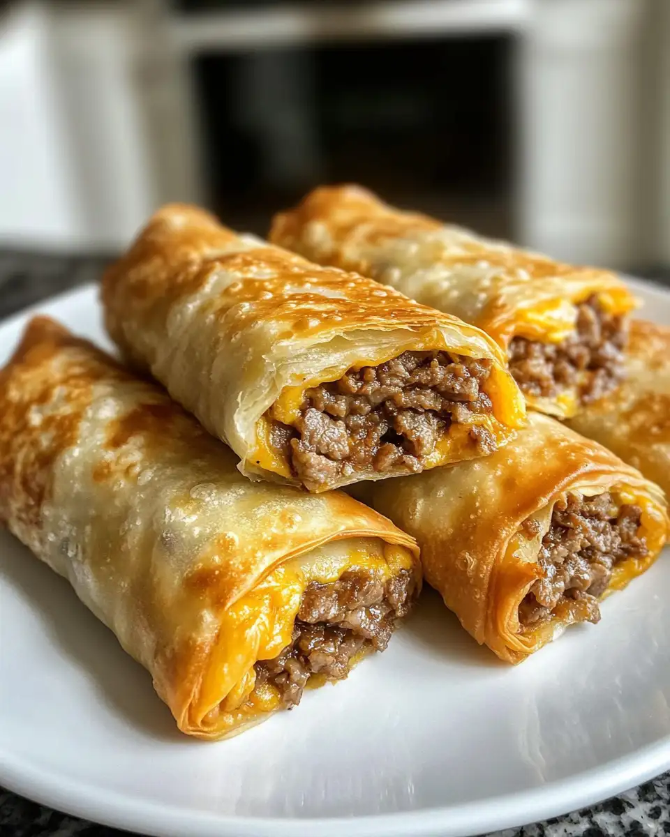 Philly Cheesesteak Egg Rolls The Ultimate Fusion Snack You Need to Try - Featured Image