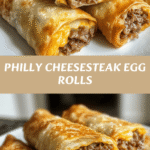 Philly Cheesesteak Egg Rolls The Ultimate Fusion Snack You Need to Try
