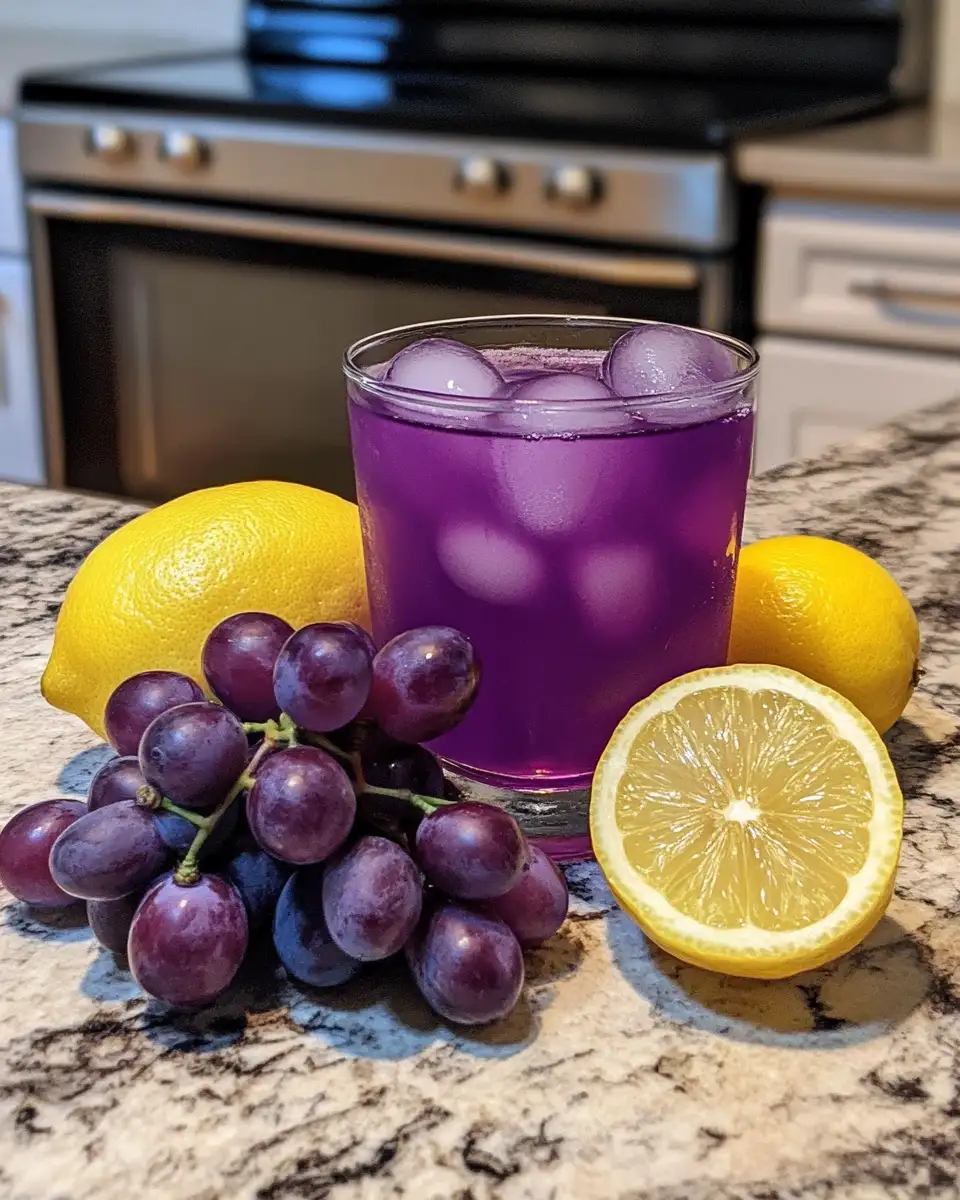 Ingredients for Unleash the Fun with the Vibrant Purple People Eater Cocktail