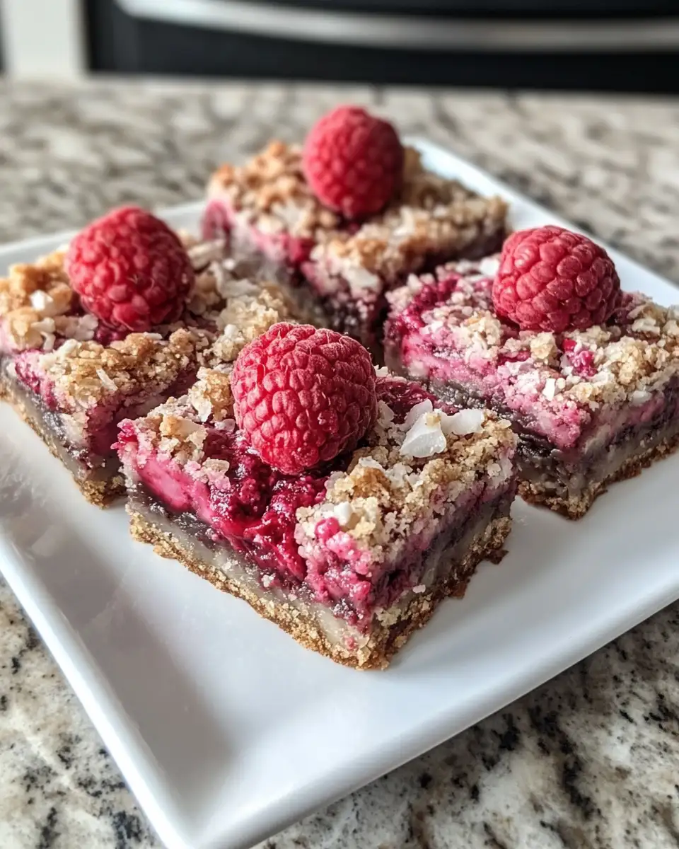 Final dish - Irresistible Raspberry Coconut Magic Bars You Need to Try Today