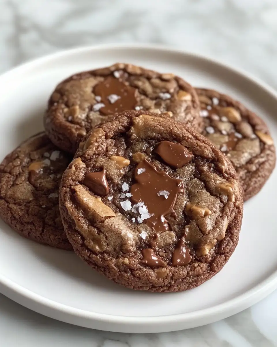 Final dish - Irresistible Salted Caramel Chocolate Cookie Recipe You Need to Try
