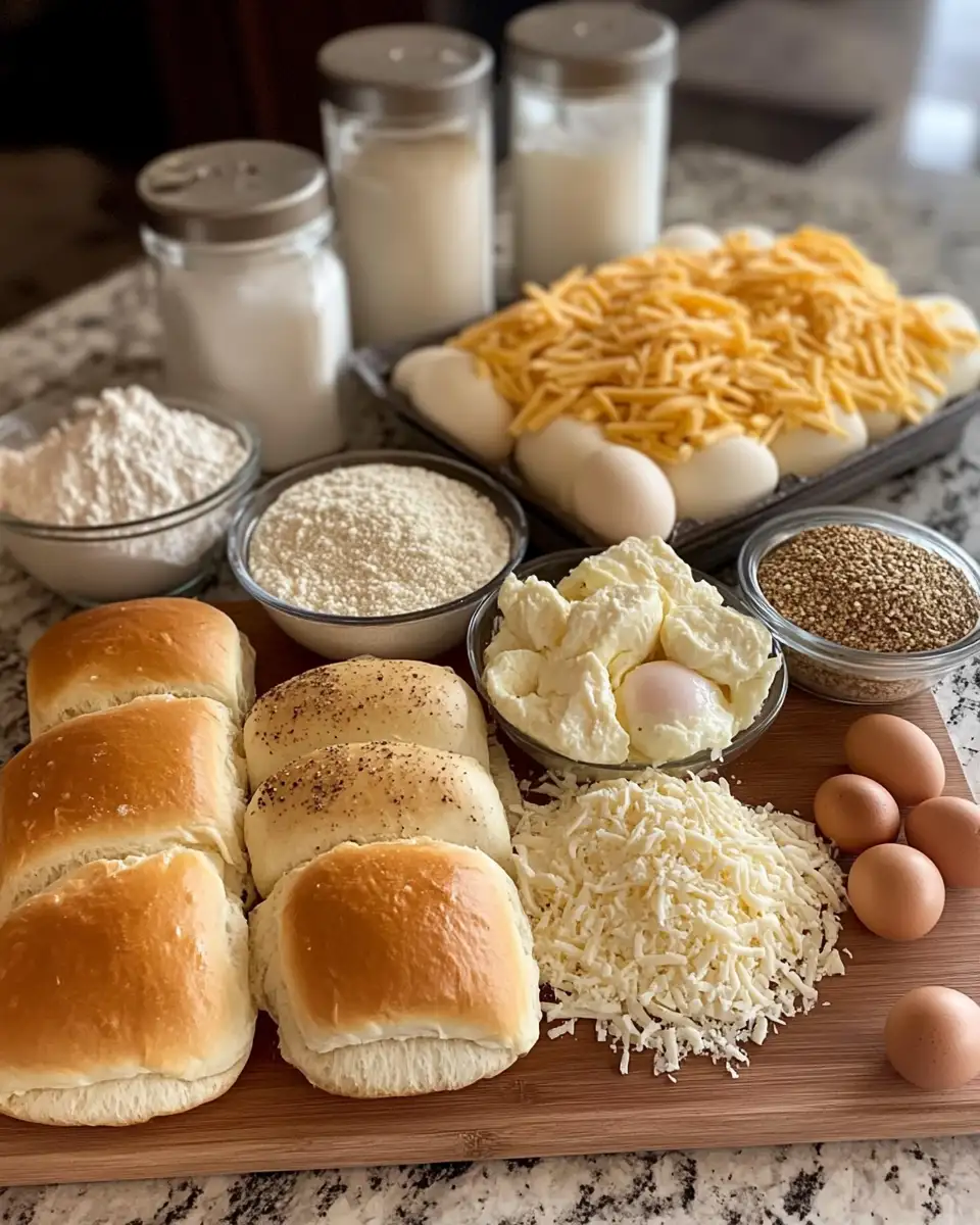 Ingredients for Irresistible Sausage Egg Breakfast Rolls You Need to Try Today