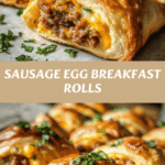 Irresistible Sausage Egg Breakfast Rolls You Need to Try Today