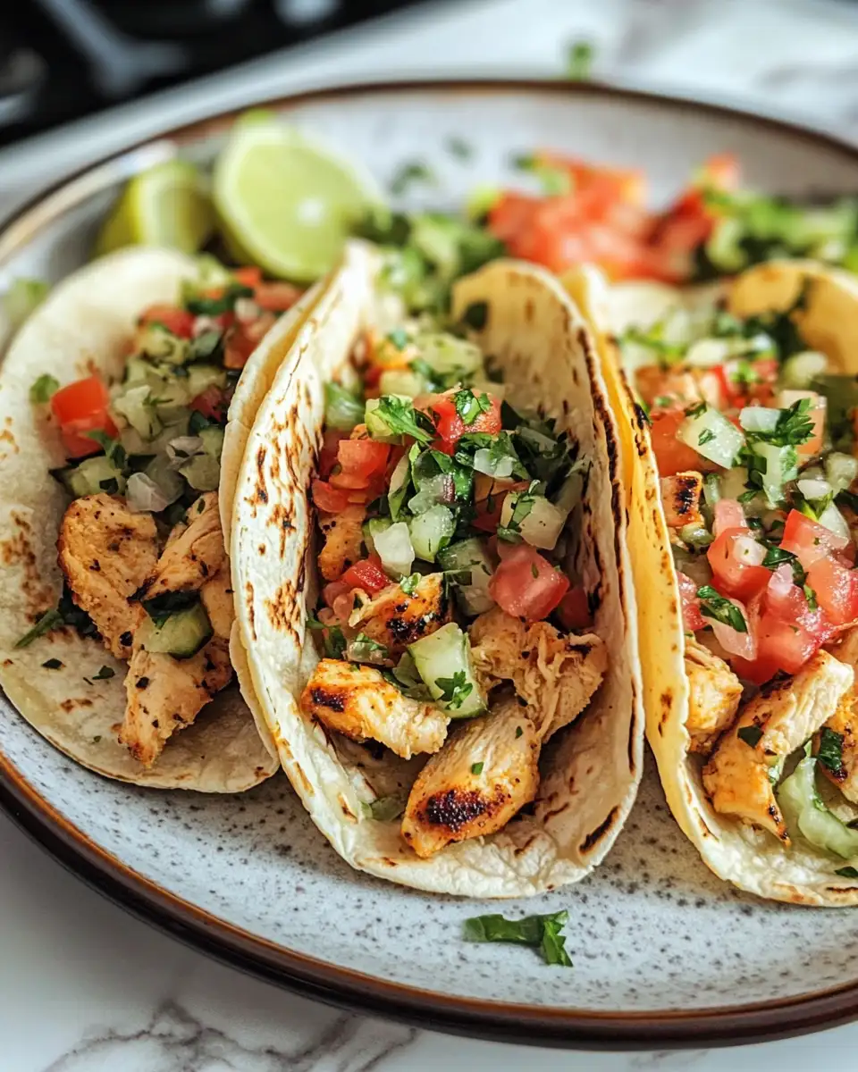 Final dish - Smash Chicken Caesar Tacos That Will Change Your Taco Game