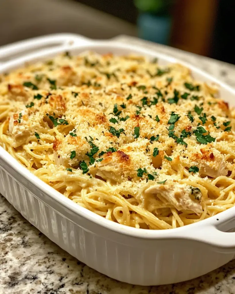 Ultimate Southern Chicken Spaghetti Casserole Recipe to Warm Your Soul - Featured Image