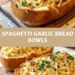 Irresistible Spaghetti Garlic Bread Bowls That Will Elevate Your Dinner Game