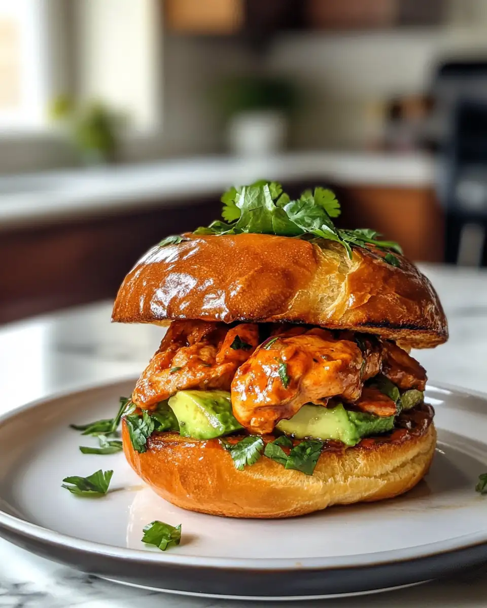 Spicy Chicken Avocado Brioche The Ultimate Flavor-Packed Bite - Featured Image
