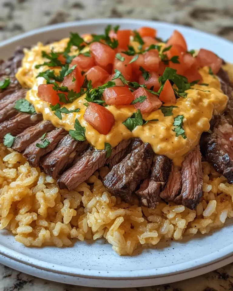 Savor the Flavor with Irresistible Steak Queso Rice - Featured Image
