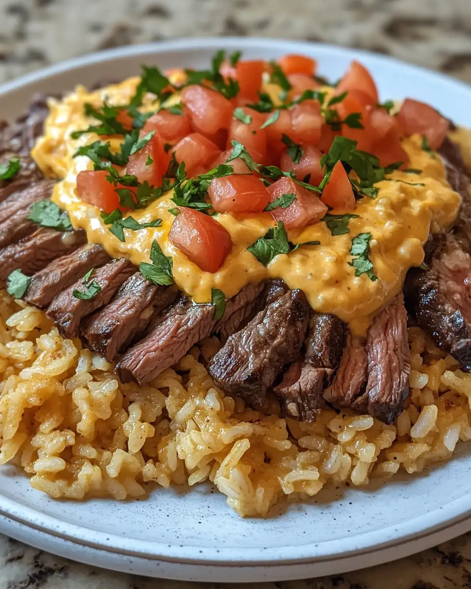 Savor the Flavor with Irresistible Steak Queso Rice - Featured Image