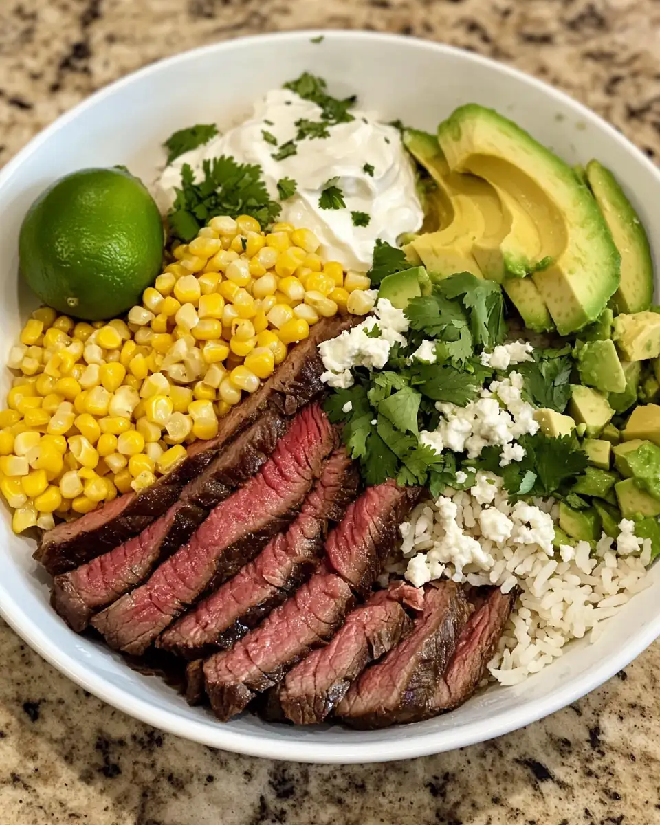 Ingredients for Irresistible Street Corn Beef Rice Bowl Recipe You Need to Try