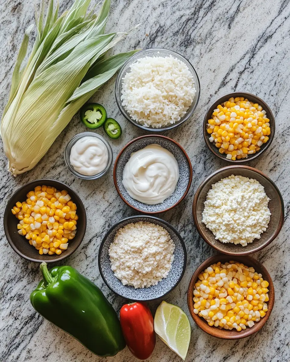 Ingredients for Irresistible Street Corn Chicken Bowl Recipe You Need to Try