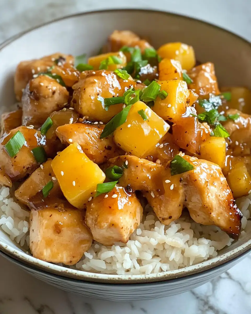 Sweet Hawaiian Crockpot Chicken Recipe for Easy Tropical Dinner Delight - Featured Image